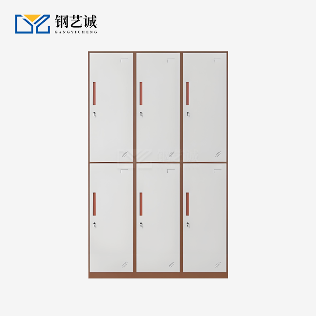 6-Door Foldable Locker